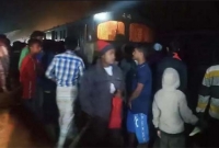 ময়মনসিংহের কটিয়াদীতে দুই ট্রেন মুখোমুখি, যাত্রীদের চিৎকারে জড়ো হাজার হাজার মানুষ 