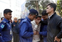 এবার বাসের ধা'ক্কায় পুলিশ সদস্য নিহ'ত