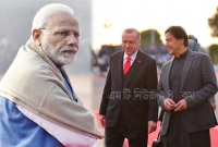 কাশ্মির ইস্যুতে পাকিস্তানের পাশে থাকবে তুরস্ক: এরদোয়ানের মন্তব্যে ভারতের কড়া বার্তা
