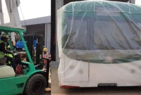 ঢাকায় এসেছে মেট্রোরেলের প্রথম কোচ, খোলা হলো মোড়ক