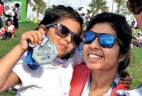 আরব আমিরাতে বাঙালি নারীর 'লৌহমানবী' খেতাব জয়