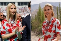 পুরনো পোশাক পরেই ভারত সফরে ট্রাম্পকন্যা ইভাঙ্কা