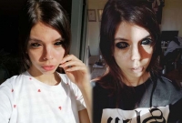 চোখে ট্যাটু করাতে গিয়ে দৃষ্টিশক্তি হারালেন মডেল; ফ্যাশনের নেশায় চ'রম পরি'ণতি