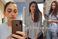 মুখে মাস্ক পরে কালশিটে দাগ, চোখে ক্লান্তি; তবুও থেমে নেই লড়াই  