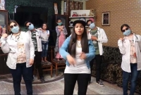 এবার করোনা ভাইরাস নিয়ে গান গেয়ে ভাইরাল ধিনচাক পূজা!