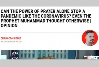 মহামারী রোধে অবশেষে মহানবী (সা.) এর নির্দেশনা মেনে নেওয়ার ঘোষণা দিলেন মার্কিন গবেষক