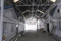 সাময়িক বাধার পর আকিজের করোনা হাসপাতাল নির্মাণের কাজ ফের শুরু