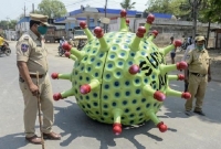 ভারতের রাস্তায় ঘুরে বেড়াচ্ছে করোনাভাইরাস, গতিবেগ ঘণ্টায় ৪০ কিলোমিটার!