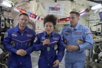 মহাকাশ থেকে করোনা আক্রা'ন্ত পৃথিবীতে ফিরলেন ৩ নভোচারী, অতঃপর…