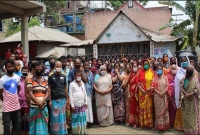 অনাহারে দিন কাটাচ্ছে ফতুল্লা ঋষিপল্লীর শতাধিক পরিবার