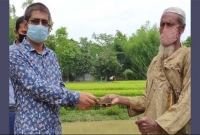 ইউএনওর করোনা তহবিলে ১০ হাজার টাকা দান করলেন ভিক্ষুক