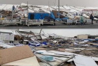 প্রবল ঝড়ে উড়ে গেল ১ হাজার শয্যার করোনা হাসপাতাল! (ভিডিও)