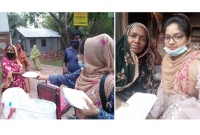 প্রতিদিন শতাধিক মানুষকে রান্না করা খাবার দিচ্ছেন কলেজছাত্রী বিথী আক্তার