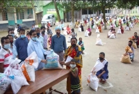 যতদিন করোনা কমবে না ততদিন পর্যন্ত ত্রাণ বিতরণ অব্যাহত থাকবে : এমপি গোপাল