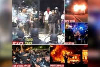 বিক্ষো'ভ ছ'ড়িয়ে পড়ছে যুক্তরাষ্ট্রে একের পর এক রাজ্যে, লাখ লাখ মানুষ ঘর ছেড়ে বাহিরে