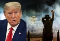 বিক্ষোভের মুখে হোয়াইট হাউসে মাটির নিচে বাঙ্কারে লুকিয়ে ছিলেন ডোনাল্ড ট্রাম্প