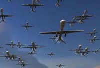 যু'দ্ধপ'রিস্থিতি বিরাজ, আকাশে উড়ছে ঝাঁকে ঝাঁকে চীনা ড্রোন