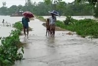পানি ডুকতে শুরু করেছে সুনামগঞ্জের নিম্নাঞ্চলে পানি ডুকতে শুরু করেছে সুনামগঞ্জের নিম্নাঞ্চলে