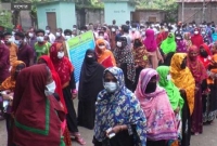 করোনা দুর্যোগের মধ্যে ভোটার উপস্থিতি ছিল চোখে পড়ার মতো