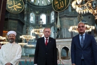 আয়া সোফিয়া মসজিদে প্রথম জুমার নামাজ, উপস্থিত এরদোগান