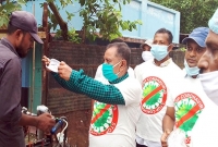 এবার ‘নো মাস্ক নো এন্ট্রি’ কর্মসূচি চালু হলো পটুয়াখালীর কলাপাড়ায়