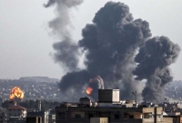 গাজায় আবারও বিমান হা'মলা চালিয়েছে ইসরাইল