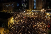 নেতানিয়াহুর পদত্যাগ দাবিতে আবারও উত্তাল হয়ে উঠেছে ইসরায়েল