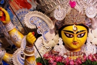 ৯৫ পল্লী তাদের দুর্গা প্রতিমা নিয়ে পৌঁছে যাবে পাড়ায় পাড়ায়