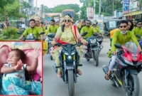 বাইকার ফারহানা 'নববধূ' নয়, বিয়ে তিন বছর আগে, রয়েছে সন্তানও