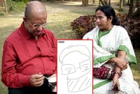 'মমতার ছবি' এঁকে সোশ্যাল মিডিয়ায় পোস্ট করে মেজাজ হারালেন কবীর সুমন