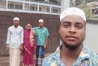 সুনামগঞ্জে পবিত্র ইসলাম ধর্ম গ্রহণ করলেন একই পরিবারের ৪ সদস্য