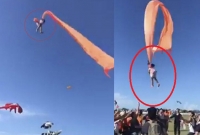 ৩ বছরের কন্যা শিশুকে আকাশে উড়িয়ে নিয়ে গেল ঘুড়ি, অতঃপর...