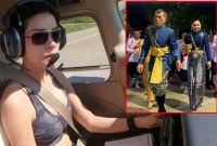 থাই রাজার কাহিনি: পদ-পদবী হা'রানোর এক বছর পর সঙ্গিনীর মর্যাদা ফিরে পেলেন সিনিনাত