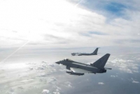 ব্রিটেনের আকাশে রাশিয়ার যু'দ্ধবিমান, তা'ড়া করলো টাইফুন