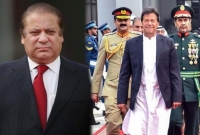 ইমরান খানের সরকারকে 'অপদার্থ' বলে 'পলাতক' নওয়াজ শরিফের হু'ঙ্কার