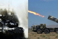 দুই দেশের বাহিনীর মধ্যে তু'মুল সংঘ'র্ষ, বিমান ও কা'মান দিয়ে হা'মলা শুরু