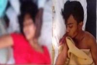 সারা দিন একসঙ্গে ঘুরে রাতে গাছের তলায় বসে বি'ষপান প্রেমিক-প্রেমিকার