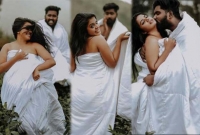 বিছানার চাদর জড়িয়ে ফটোশুট, নে'টিজেনদের আক্র'মণের শি'কার দম্পতি!
