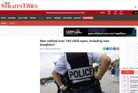 নিজের কন্যাসহ ১৬০ বারের বেশি শিশু ধর্ষণকারীকে গ্রেফতার