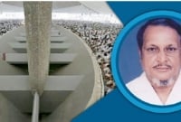 হজে শয়তানকে পাথর মারার স্তম্ভের নকশাকার বাংলাদেশের ইব্রাহীম