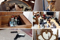 অস্ত্র, ড্রোন, বিদেশি মদ সহ আরো যা পাওয়া গেল এরফান সেলিমের বাসায়