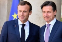 এবার ফ্রান্সের প্রেসিডেন্টের পাশে দাঁড়ালেন ইতালির প্রধানমন্ত্রী