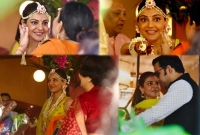 বিয়ে করছেন কাজল আগরওয়াল, দেখুন গায়ে হলুদ ও মেহেন্দির ছবি