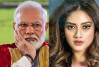 মোদি ও বিজেপির হাতে পুড়ছে ভারত : নুসরাত