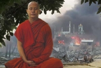 রোহিঙ্গাদের মিয়ানমার থেকে তাড়ানো সেই পলাতক বৌদ্ধ সাধু গ্রেফতার