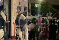 ভোট গণনা কেন্দ্রে ট্রাম্প সমর্থকদের সশস্ত্র হামলা