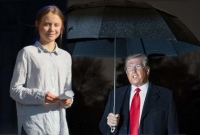 ডোনাল্ড ট্রাম্পকে নিয়ে ১৬ বছরের কিশোরী গ্রেটার কটাক্ষ 