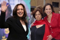 আমার সাফল্যের নেপথ্যে সব কৃতিত্ব মায়ের : প্রথম ভাষণেই মন জিতলেন কমলা হ্যারিস