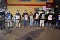  বঙ্গবন্ধুর ভাস্কর্য অপসারণ দাবিকারীকে গ্রেপ্তারের দাবিতে নিউইয়র্কে সমাবেশ