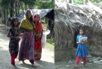 বাবা নিখোঁজ, মা মানসিক ভারসাম্যহীন; দারিদ্র্যের কষাঘাতেও স্বপ্ন দেখে রুবিনা